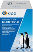 Струйный картридж G&G GG-C13T907140 (T9071) черный для Epson WorkForce Pro WF-6090DW, 6090DTWC, 6090D2TWC, 6590DWF (270 мл)