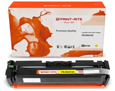 Лазерный картридж Print-Rite PR-W2412A (W2412A / TFHBB6YPU1J) желтый для HP Color LJ Pro M155, MFP M182nw, M183fw (850 стр.)