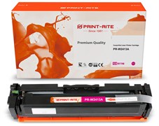 Лазерный картридж Print-Rite PR-W2413A (W2413A / TFHBB7MPU1J) пурпурный для HP Color LJ Pro M155, MFP M182nw, M183fw (850 стр.)
