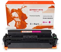 Лазерный картридж Print-Rite PR-046 H MAGENTA (046 H Magenta / TFC453MPU1J) пурпурный для Canon LBP 653Cdw, 654Cx, MF732Cdw, 734Cdw, 735Cx (5'000 стр.)
