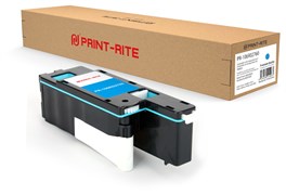 Лазерный картридж Print-Rite PR-106R02760 (106R02760 / TFXACDCPRJ) голубой для Xerox Phaser 6020, 6022, WC6025, 6027 (1'000 стр.)