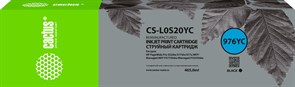 Струйный картридж Cactus CS-L0S20YC (HP 976YC) черный для HP PageWide P55250dw, P57750dw (465 мл)