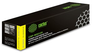 Лазерный картридж Cactus CSP-W2212X (HP 207X) желтый для HP M255, MFP M282, M283 (2&#39;450 стр.)
