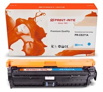 Лазерный картридж Print-Rite PR-CE271A (CE271A / TRH864YPU1J) голубой для HP LJ Ent CP5525 (15&#39;000 стр.)