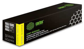 Лазерный картридж Cactus CSP-W2032A (HP 415A) желтый для HP LJ M454, MFP M479 (2'100 стр.)