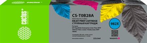 Струйный картридж Cactus CS-T0B28A (HP 982X) пурпурный для HP PageWide 765dn, 780 Enterprise Color