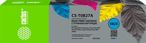 Струйный картридж Cactus CS-T0B27A (HP 982X) голубой для HP PageWide 765dn, 780 Enterprise Color