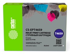 Струйный картридж Cactus CS-EPT46S9 (T46S9) светло-серый для Epson SureColor SC-P700 (30 мл)