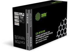 Картридж лазерный Cactus CS-W1510X (HP W1510X) черный для HP LJ Pro 4003dw, MFP 4103dw, 4103fdw (9'700 стр.)