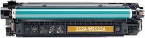 Лазерный картридж G&amp;G GG-W2122A (HP 212A) желтый для HP Color LJ M554, M555, 578 Enterprise (4&#39;500 стр.)