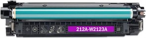 Лазерный картридж G&G GG-W2123A (HP 212A) пурпурный для HP Color LJ M554, M555, 578 Enterprise (4'500 стр.)