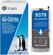 Струйный картридж G&amp;G GG-C9370A фото черный для HP Designjet T610, T770, T790eprinter, T1300eprinter, T1100 (130 мл)