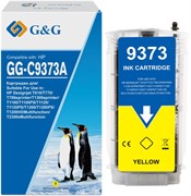 Струйный картридж G&amp;G GG-C9373A (HP 72A) желтый для HP Designjet T610, T770, T790eprinter, T1300eprinter, T1100 (130 мл)