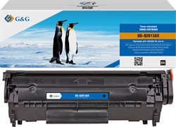 Лазерный картридж G&amp;G GG-Q2612AX (HP 12A) черный для HP LJ 1010, 1012, 1015, 1018, 1020, 1022, 1022n, 1022nw, 3015, 3020 (2&#39;500 стр.)