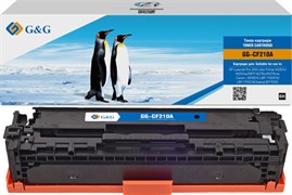 Лазерный картридж G&G GG-CF210A (HP 131A) черный для HP LJ Pro 200 color Printer M251n, nw, MFP M276n (1'600 стр.)