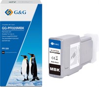 Струйный картридж G&G GG-PFI320MBK (PFI-320MBK) черный матовый для Canon imagePROGRAF TM-200, 200MFP, 205, 300, 300MFP, 305 (300 мл)