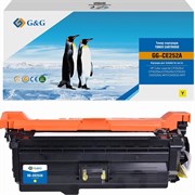 Лазерный картридж G&G GG-CE252A (CE252A) желтый для HP CLJ CP3525n, CP3525dn, CP3525X, CP3520, CM3530fs MFP, CM3530 MFP (7'000 стр.)