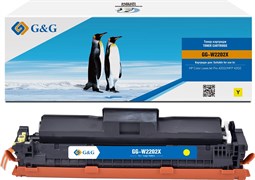 Лазерный картридж G&G GG-W2202X (HP W2202X) желтый для HP CLJ Pro 4202, MFP 4302 (5'500 стр.)