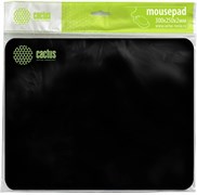 Коврик для мыши Cactus Black 300x250x2мм (CS-MPC-P01M)