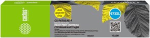 Струйный картридж Cactus CS-F6T83AE-R (973XL) желтый для HP PageWide Pro 452dw, 477dw (120 мл)