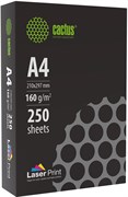 Бумага Cactus CS-LPA4160250 A4/160г/м2/250л./белый CIE170% для лазерной печати Бумага Cactus CS-LPA4160250 A4/160г/м2/250л./белый CIE170% для лазерной печати