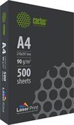 Бумага Cactus CS-LPA490500 A4/90г/м2/500л./белый CIE170% для лазерной печати Бумага Cactus CS-LPA490500 A4/90г/м2/500л./белый CIE170% для лазерной печати