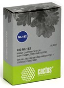 Матричный картридж Cactus CS-ML182 (01108002) черный для Oki ML-182, 192, 280, 320, 390