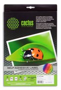 Этикетки Cactus С-30117117 A4 2шт на листе диаметр 117мм, 50л.