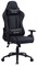 Кресло игровое Cactus CS-CHR-030BL цвет: черный обивка: эко.кожа, крестовина: металл пластик черный - фото 17321