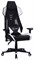 Кресло игровое Cactus CS-CHR-090BLW цвет: черно-белый, обивка: эко.кожа/сетка, крестовина: пластик черно-белый - фото 17328