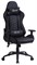 Кресло игровое Cactus CS-CHR-0099BL цвет: черный, RGB подсветка, обивка: эко.кожа, крестовина: металл пластик черный - фото 17338