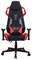 Кресло игровое Cactus CS-CHR-090BLR цвет: черно-красный, обивка: эко.кожа/сетка, крестовина: пластик пластик черный - фото 17346