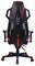 Кресло игровое Cactus CS-CHR-090BLR цвет: черно-красный, обивка: эко.кожа/сетка, крестовина: пластик пластик черный - фото 17348