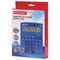 Калькулятор настольный Brauberg Extra-12-BU (206x155 мм), 12 разрядов, двойное питание, синий - фото 18029