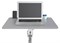 Стол для ноутбука Cactus VM-FDS101B столешница МДФ серый 70x52x106см (CS-FDS101WGY) - фото 18050