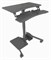 Стол для ноутбука Cactus VM-FDS108 столешница МДФ черный 71x39.2x110см (CS-FDS108BBK) - фото 18065