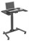 Стол для ноутбука Cactus VM-FDE101 столешница МДФ черный 80x60x123см (CS-FDE101BBK) - фото 18078