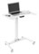 Стол для ноутбука Cactus VM-FDE101 столешница МДФ белый 80x60x123см (CS-FDE101WWT) - фото 18082