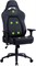 Кресло игровое Cactus CS-CHR-130-M вибромассаж, черное с подголов. - фото 20514