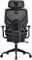Кресло Cactus CS-CHR-MC01-GYBK серый сиденье черный с подголов. крестов. - фото 20595