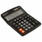 Калькулятор настольный Brauberg Extra-14-BK (206x155 мм), 14 разрядов, двойное питание, черный - фото 21244