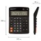 Калькулятор настольный Brauberg Extra-14-BK (206x155 мм), 14 разрядов, двойное питание, черный - фото 21246
