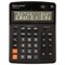 Калькулятор настольный Brauberg Extra-14-BK (206x155 мм), 14 разрядов, двойное питание, черный - фото 21249